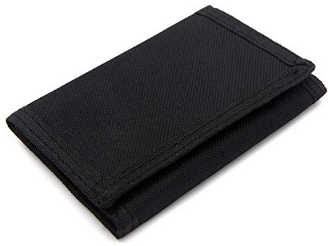 JONYEE RFID-Geldbörse, Camouflage, Nylon, dreifach gefaltet, Mini-Geldbörse mit Reißverschluss für Kinder