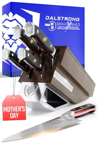 Dalstrong 5-Pc Japanese Knife Block Set - 66-Layer Damascus AUS-10V