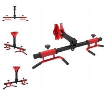 Klimmzugstange Marbo Multigriff Wand und Deckenmontage Reckstange Fitness
