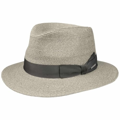 Stetson Ventaco Traveller Strohhut Made in Italy Damen Herren Frühling Sommer