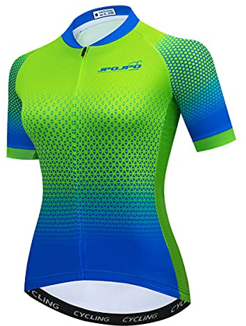Hotlion Radtrikot für Damen, Sommer, Rennradjacken, kurzärmelig, MTB-Trikot