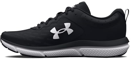 Under Armour Women's Charged Assert 10, (001) Black/Black/White, 7.5, US