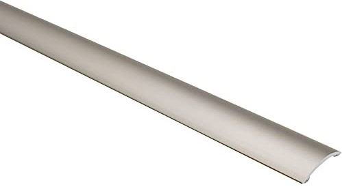 Effector Gewölbt Bodenprofil Alu 100 cm 100x6 mm INOX Edelstahl Laminat | Breites Profil, Edelstahloptik, Laminat Geeignet