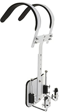 Snare Drum Carrier, Aluminium Marching Snare Drum Bass Drum Carrier Höhenverstellbare, verdickte Schwamm-Schulterpolster, für Percussion Marching Snare Drum ( Color : White , Size : Small snare drum )