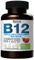 Vitamina B12 Sublingual 1000mcg - 120 Comprimidos Sabor Fresa | Suplemento Vitamínico con Metilcobalamina para el Desarrollo Celular, favoreciendo la producción de Energía | Vermont Supplements