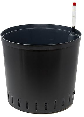 Leni Kulturtopf Set mit Wasserstandsanzeiger Ø 32 cm H 28 cm Hydrokultur | für Hydrokultur-Systeme, aus langlebigem Kunststoff, Größen 5-32 cm zur Wahl