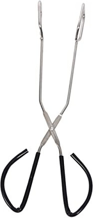 FONDOTIN Pinza De Mango Para Barbacoa Acero Inoxidable Antiescaldadura Utensilios De Cocina Fácil De Agarrar