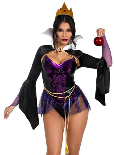 Leg Avenue womens 4 Pc Poison Apple QueenHalloween Costume