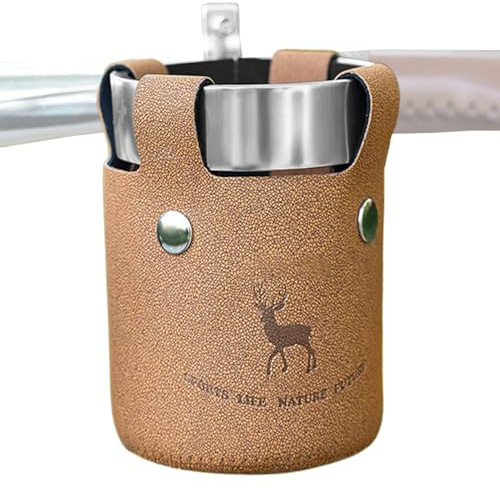 Lenker-Getränkehalter für Fahrrad, Metall-Lenker-Wasserbecher-Klemme, Fahrrad-Wasserflaschenhalter für Fahrrad, Elektrofahrrad, Boot