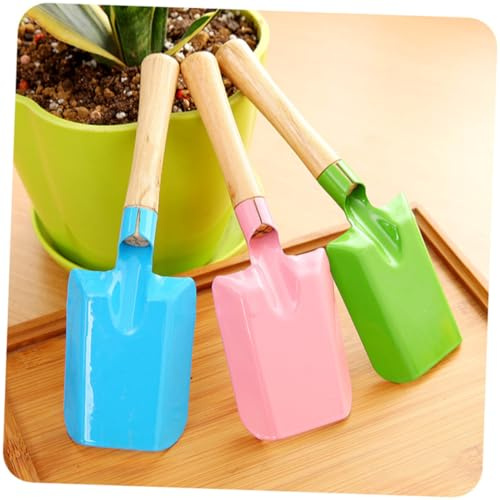 INOOMP Ensemble D'outils de Jardinage 2 Pièces Pelle en Fer Petite Truelle pour Creuser Rempotage Compact Facile à Ranger Vert