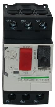 KMGUZRRWD Protecteur de Moteur électrique GV2-ME21C17-23A, 1 pièce, disjoncteur de Moteur GV2-ME21C17-23A