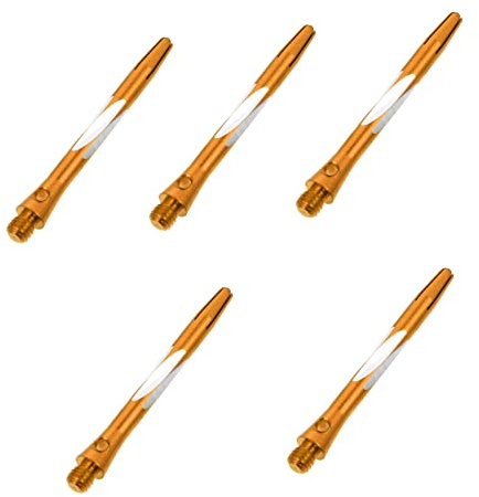 Hemobllo 5 Stück Dartschäfte aus Aluminiumlegierung 2ba Standardgewinde Profi Dartpfeile Zubehör für Präzise Würfe und Optimiertes Spielniveau