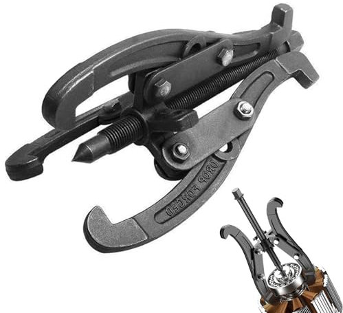 Extractor de rodamientos: Herramienta de extracción de Engranajes de Acero al Carbono, Extractor de Engranajes y Separador de rodamientos para Motocicletas, Autos y SUV.