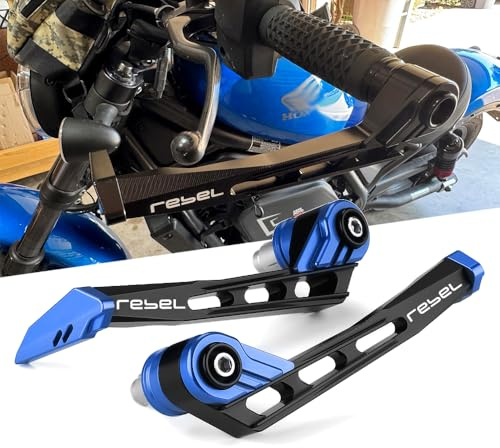 Super Vici Motorcycle Lever Protector For Rebel CMX 1100 500 300 All Years Brake Clutch Lever Protector Handlebar Stub cmx1100 Rebel 500cmx 300 Accessories Blue