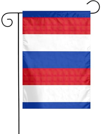 Doppelseitige Gartenflaggen mit russischer Flagge, 30,5 x 45,7 cm, Jahrestag, Hochzeit, Urlaub, Hof, Außendekoration
