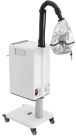 Nano vaporizador para el cabello, 500 W, dispositivo multifuncional para teñir el cabello con pantalla, 6 programas, nano máquina de teñir el cabello con temporizador, temperatura ajustable 0-60 ℃