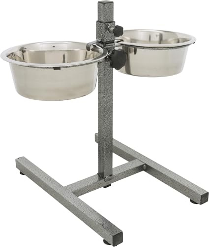 Trixie 24921 Hundebar Mit 2 Edelstahlnpfen, 1, 8 L/20 cm