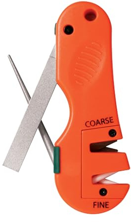 Accusharp Aiguiseur couteaux et outils 4-en-1, Orange
