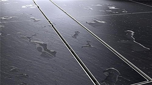 dreamdrain gebürstet Linear Edelstahl Duschrinne Tile Einsatz, TIB-36