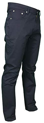 Mastino Pantalone Uomo Estivo 5 Tasche Regular Fit Gamba Dritta Elasticizzato Vita Alta Colorato