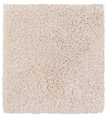PANA® Premium WC-Vorleger ohne Ausschnitt - 45 x 45 cm - Farbe: Creme | Ultraweich und saugstark - Rutschfeste Unterseite - OEKO-TEX Standard - Waschbar bei 30° - Für WC, Dusche und Gäste-WC