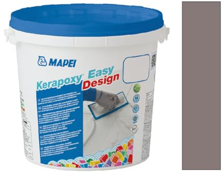 Mapei Kerapoxy Easy Design 3kg 187 leinen - Zweikomponentiger Klebstoff und dekorativer Fugenmörtel