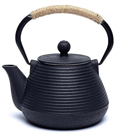 Teiera Tetsubin Stile Giapponese Ghisa 1 L Filtro Cerimonia Tè Tisane Tea
