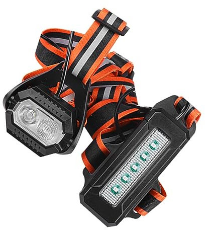 INOOMP Lauflicht Für Sport Tragbare Brustlampe Mit Micro-usb Aufladung Für Joggen Laufen Radfahren Klettern Angeln