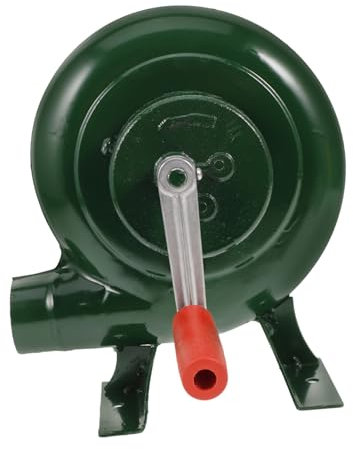 Parliky Ventilateur à Main Pour Barbecue Souffleur Manuel Portable Résistant Pour Camping Et Activités Extérieures Pour Griller Et Préparer Des Popcorns