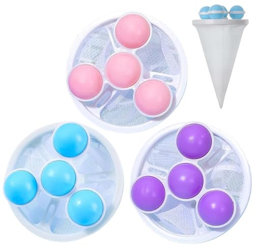 Filtros de pelo y pelusa para lavadora, 3 unidades, reutilizables, para pelo de mascotas y pelusas, bolsas de filtro para ropa limpia