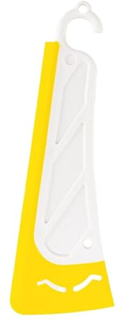 Fukamou Herramienta raspadora de ollas, raspador de ollas de Silicona, Raspador de Limpieza de Cocina de Silicona Reutilizable, Rascador Antideslizante de Cabeza, diseño de Mango ergonómico,