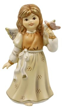 Goebel Engelfigur Dein Reisebegleiter - Champagner Himmelsboten Weihnachten