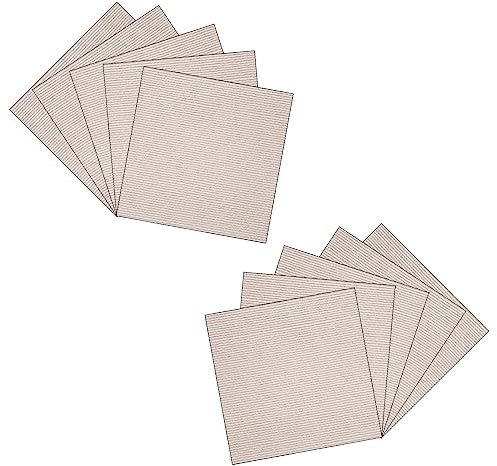 Losetas Autoadhesivas de Alfombra Multicolor de 30 x 30 cm, despegables y pegables, Multiusos, Antideslizantes, Reutilizables, 10, 20 o 30 Unidades (10 Unidades en Beige)