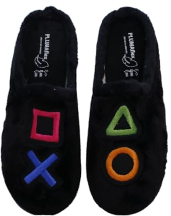 PLUMAFLEX - Zapatilla casa Plantilla Extraible, Comoda y Abrigada - R12227 para: Hombre