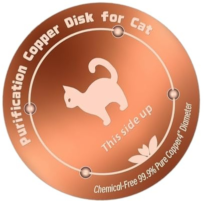 Disco de bebedero para pájaros de cobre - Cuenco de cobre natural reforzado de 10 cm, cuenco de alimentación de agua duradero para exteriores, elegante accesorio de vida silvestre para el jardín |