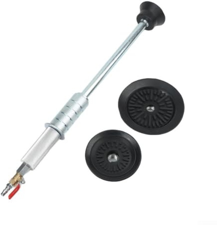Extractor neumático de abolladuras de coche, ventosa al vacío, herramienta de reparación de carrocería, martillo deslizante para herramientas de eliminación de abolladuras de doble propósito