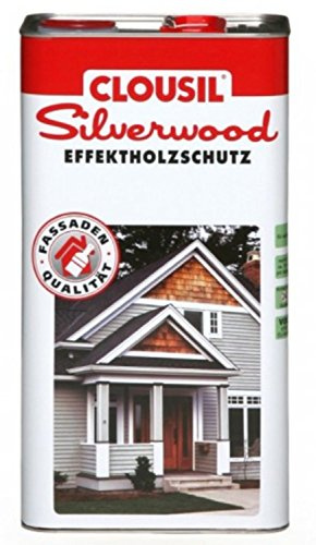 CLOUsil Silberlook Effektholzschutz bronzebraun 5,0 L