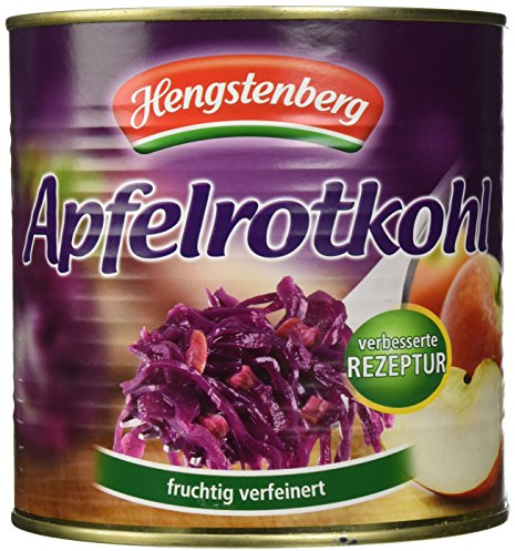 Hengstenberg Apfelrotkohl traditionell 2650 ml, 1er Pack (1 x 2.65 kg)
