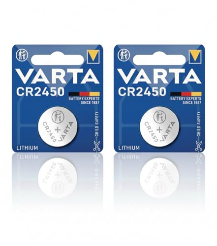Varta Lithium-Batterien 2er Blister 6540 CR 2450