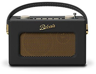 Roberts Revival UNO FM/DAB/DAB+ Digital Radio with Bluetooth, Black