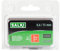 SALKI | Clous PIN 0.6 de Corps | Blister de 3000 unités | Clous sans tête de 15 mm de longueur pour Agrafeuses et Cloueurs Pneumatiques | Gris