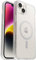 OtterBox Cover per iPhone 14 Plus Symmetry+ Clear per MagSafe, resistente a shock e cadute, sottile, testata 3x norme MIL-STD 810G, protezione antimicrobica, Trasparente, Senza Retail Package