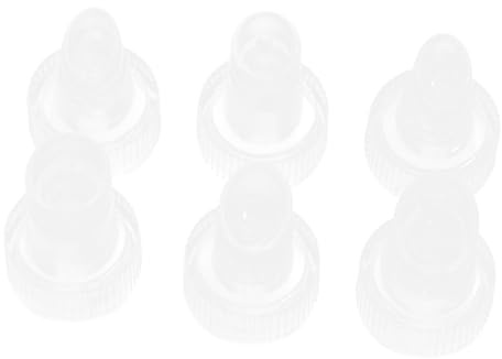 FRCOLOR 6 Ersatzaufsätze für Aqua Facial Lösung Kunststoff Leicht Austauschbar Hautschonend Zubehör für Gesichtsbehandlungsgeräte