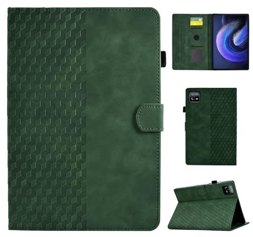 CASAFUNY Funda para Xiaomi Mi Pad 6/Mi Pad 6 Pro 11 Pulgadas 2023 Protectora Carcasa para Xiaomi Pad 6 con Soporte Fnción para Xiaomi Pad 6 / Xiaomi Pad 6 Pro, Verde