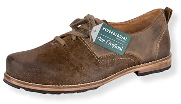 Stockerpoint Men's John Haferl Shoes, Tan Specked, 10 Men
