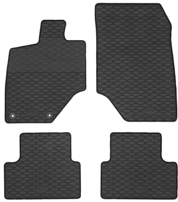 Gummi Fußmatten passend für Peugeot 3008 III ab 4/2024 (außer Elektro) AZUGA AZ10091739 Gummimatten Automatten