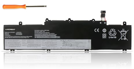LUSONBAY L19M3PD5 L19L3PD5 Laptop Battery Replacement for Lenovo ThinkPad E14 E15 Gen 2 Gen 3 TP00117A TP00116C L19C3PD5 L19D3PD5 SB10X02591 5B10X02606 SB10X02597 11.1V 4120mAh/45WH