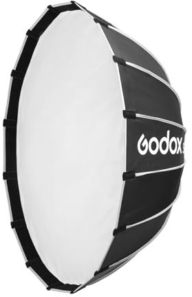 Godox S85T 33.5in/85cm Quick Release Umbrella Softbox with Carrying Bag, with Bowens Mount for Studio Outdoor Strobe Flash Light for AD400Pro AD600BMII AD600Pro S2