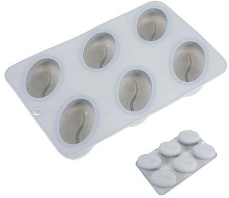 TOPPERFUN moule à gâteau, bac à glaçons, café, grains de café, glaçons, pudding, mousse à dessert, moule en silicone