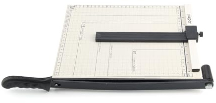LN COZY CORNER Professional A4 Guillotine Paper Cutter - Heavy Duty Paper Trimmer with Safety Lock & Precision Blade for Office/Home, Cuts Up to 20 Sheets - A4 Paper Guillotine Cutting Machine